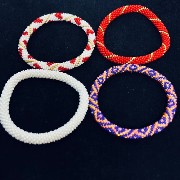 Sashka Company Jewelry - Your Choice Of Sashka Co Glass Beaded Bracelets